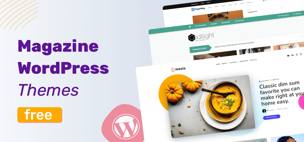 Best Free Magazine WordPress Themes