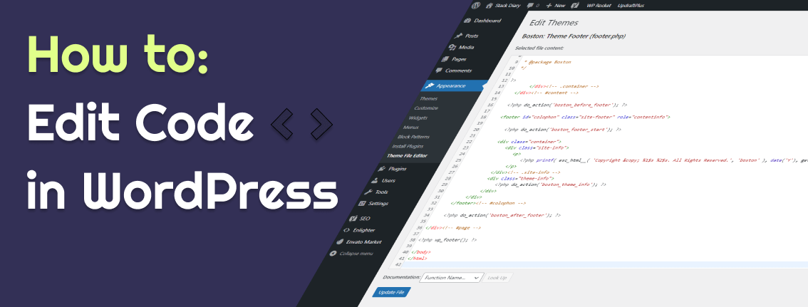 How to Edit Code in WordPress