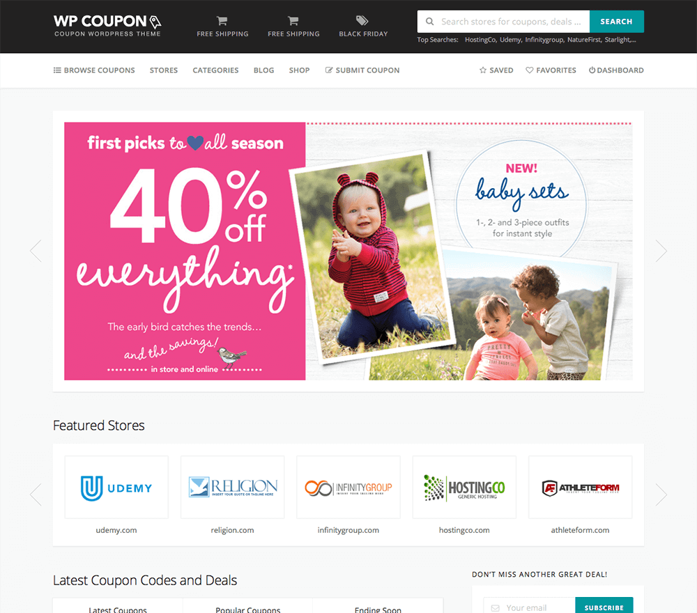 Coupon WP WordPress Theme